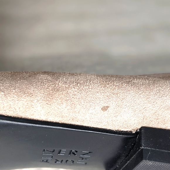 Naturalizer Therese Taupe Snakeskin Toe Ballet Flats, 6 - Picture 8 of 10